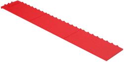 Notrax® 569 Cushion Ease Solid nitril jelölővonal - 5S moduláris jelölővonal - piros Méret: 15cm x 91cm
