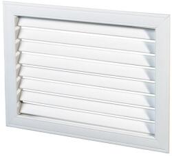 Vents NUN 300x300 Ipari Szellőzőrács Műanyag Keret és Lamellák (NUN-300) - meleget