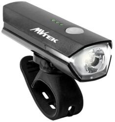 MVTek Lámpa első LUM-X ledes USB-C, 550Lumen - bringaboard