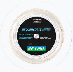 YONEX Tollaslabda húr YONEX Exbolt 63 készlet 10 m fehér