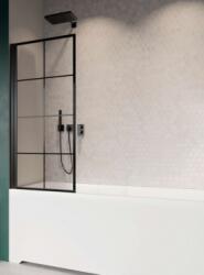 Radaway Nes Black PNJ I Factory fekete kádparaván 80B (10011080-54-55L)