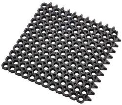 Notrax Master Flex moduláris gumicsempe, fekete, 50 x 50 x 2, 3 cm