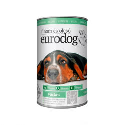 Euro Pet Euro Dog Konzerv Kutyáknak (Vad) - 1240 g