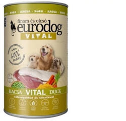 Euro Pet Euro Dog Vital Konzerv Kutyáknak (Kacsa) - 1240 g