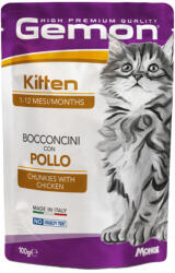 Gemon Chunkies Kitten Alutasakos Macskaeledel (Csirke) - 100 g