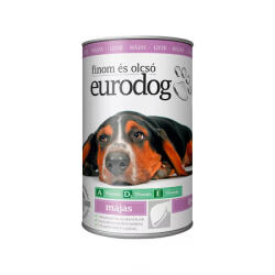 Euro Pet Euro Dog Konzerves Kutyaeledel (Máj) - 1240 g