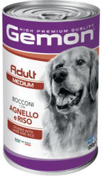 Gemon Medium Adult Konzerv Kutyáknak (Bárány és Rizs) - 1250 g