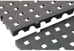 Plastex Grid többcélú szőnyeg nagy igénybevételhez, szürke