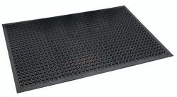 Notrax Sanitop csúszásmentes szőnyeg perforált felülettel, fekete, 91 x 152 cm