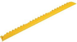 Notrax Slabmat Carré Ramping Edge, csapokkal, sárga, 50 x 910 x 13 mm