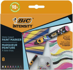 BIC Dekormarker készlet, 1, 5 - 2, 3 mm, BIC, 8 különböző élénk szín (BC527430) - onlinepapirbolt