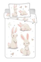 Jerry Fabrics ágyneműhuzat, nyuszis, 100×135 + 40×60 cm (00145-DOPOSKOKRAA)