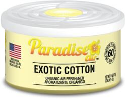 Paradise Air Organic Air Freshener, Exotic Cotton illat (ORG-015)