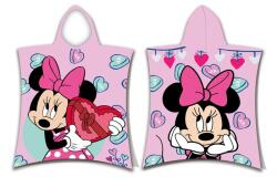 Jerry Fabrics 03 Minnie fürdőponcsó, rózsaszín, 50×115 cm (051000-PONCOMI03A)