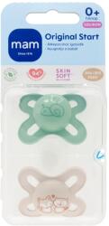 MAM Original Start szilikon cumi 0+ hónap 2 db - patikatt