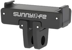SUNNYLiFE Mágneses drón kamera adapter, Sunnylife, műanyag, DJI Action 2/3/4-hez, gyorskioldással, fekete (INN-060445)