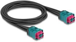Delock HDMTD Z quad kábel anya - HDMTD Z quad anya 1 m IP67 védelmi osztályú (90342) - pepita