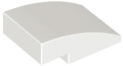 LEGO® Alkatrészek (Pick a Brick) Fehér 3x2 Ívelt Elem 6132212 (6132212)