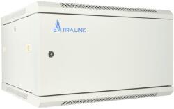 Extralink szerver szekrény 19 hüvelyk 6HE - hálózati szekrény 600 mm mélységű, falra vagy állványra szerelhető, teherbírás 60 kg, fém ház (DNXGFMPMFRMMKJ)