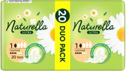 Naturella Ultra Normal 20 db-os egészségügyi betét kamillával és szárnyakkal