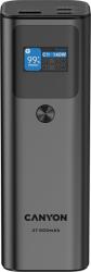 CANYON PB-2010 Powerbank 27000 mAh 22, 5 W 3 A/5-20 V - Fekete