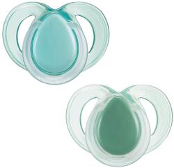 Tommee Tippee Suzete ortodontice Tommee Tippee - Night Time, 18-36 luni, 2 buc, verde (43340099)