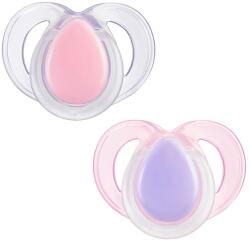 Tommee Tippee Suzete ortodontice Tommee Tippee - Night Time, 18-36 luni, 2 buc, roz (43340099)