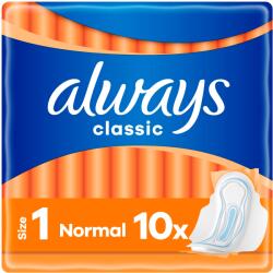 Always Classic Normal Size egészségügyi betét szárnyakkal 10 db (4015400260837)