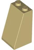 LEGO® 3684cc2 - LEGO világos krémszínű (tan) kocka 75° elem 2x2x3 méretű (3684cc2)