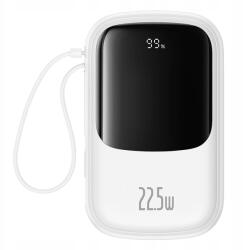 Baseus Powerbank Baseus Qpow Pro+ 20000mAh 22.5W beépített Usb-c kábellel és kijelzővel (6932172652760)