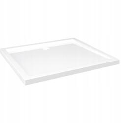 vidaXL Téglalap alakú zuhanytálca, Abs, fehér, 80 db (148908)