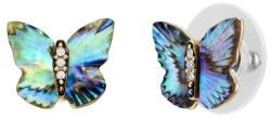 Fossil Cercei Fossil Sutton fluturi cu Mother of Pearl si cubic zirconia JF04813710