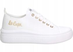 Lee Cooper Tornacipő LCW-24-44-2462LA 39 Fehér, arany díszítéssel (LCW-24-44-2462L WHITE)