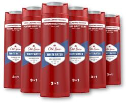 Old Spice Whitewater Férfi tusfürdő és sampon 3az1ben, 6 x 400ml (23232323)