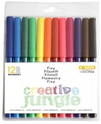 SaKOTA Creative Jungle: filctoll készlet - 12 db-os (AKA0581) - jatekbolt