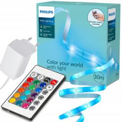 Philips Led szalag Tompítható szalag Többszínű Rgb 230V 30m Távirányító Philips (8720169322554)