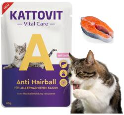KATTOVIT Antiherball Nedves macskaeledel lazaccal 85g