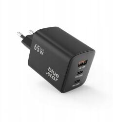 Blue Star hálózati töltő GaN 4A 65W 2 x Type-C Usb A Pd QC4.0 VT-43 (VT-43)