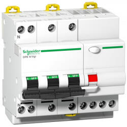 Schneider Electric Schneider iDPNN Vigi áramvédős kismegszakító - 3P+N, 25A, B, 30 mA SE A9D56725 (A9D56725)