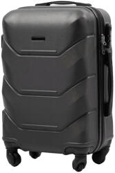 Leziter TraveLux Max nagy bőrönd keményfedeles 76x50x29 cm fekete (8019-BL28) - geminiduo