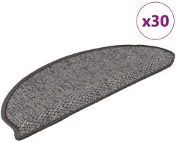 vidaXL 30 db lépcsőszőnyegek öntapadós szizál kinézetű 65x21x4 cm (3365872)