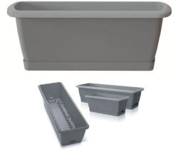 Prosperplast Udă cutia. prin sistemul RESPANA EASYCARE piatră gri 59, 3 cm