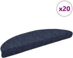 vidaXL 20 db kék öntapadó lépcsőszőnyeg 56 x 17 x 3 cm (3365672)