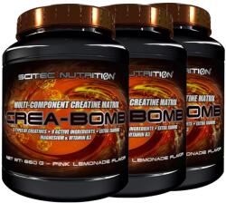 Scitec Nutrition Crea-Bomb - Multi-Component Creatine Matrix - 3x660 G