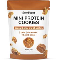 GymBeam Mini Protein Cookies 20 x 100 g mogyoróvaj-csoki