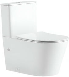 Eros ES AVVA monoblokk WC - perem nélküli - WC ülőkével komplett (82648202)