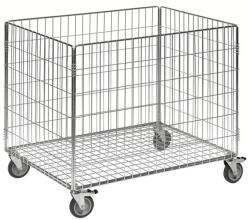 Kongamek rácsos kocsi, 83x63x73, 5cm, 60kg (KM4404-K) (KM4404-K)