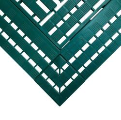 AVRubber Munkahelyi biztonsági szőnyeg 60x120 cm zöld ultra-erős padlóburkoló lap