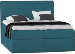 Miló Bútor TYP50 boxspring ágy, azúrkék - smartbutor - 440 330 Ft