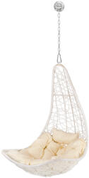 Leziter Natal Easy kerti függőfotel fehér rögzítő készlettel (SW-012W-AN-WST-01-AC) - platinashop